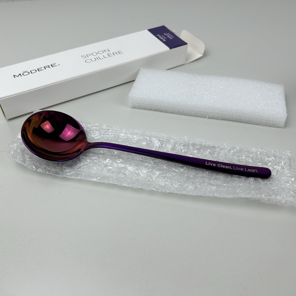 Modere Trim Limited‎ Edition Purple/Violet Spoon Cuillere - New In Box